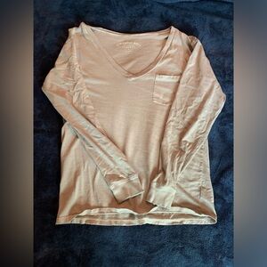 Aeropostale Cream Long Sleeve | Women’s